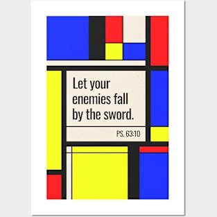 Let your enemies fall by the sword (Ps. 63:10). Posters and Art